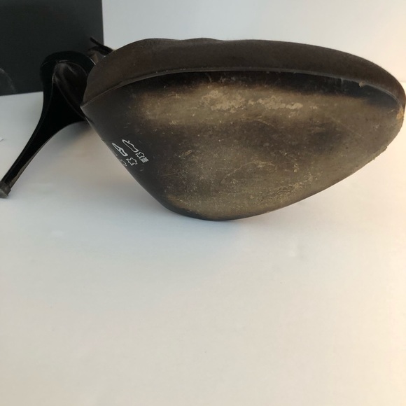 Giuseppe Zanotti Jeweled Ankle Strap Satin Heel. - Picture 7 of 7